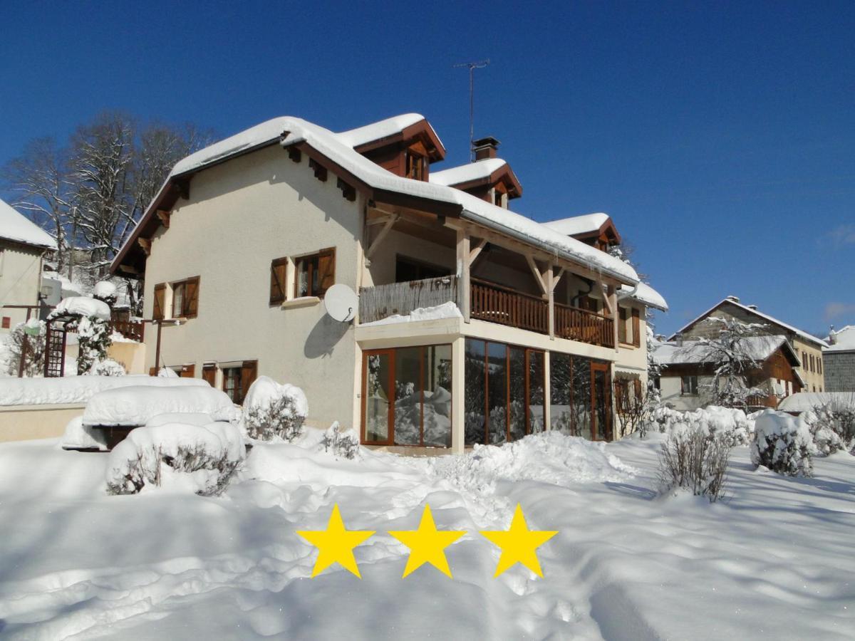 Gite 829 Montagnes Du Jura Avec Spa Et Sauna Classe 3 Etoiles Foncine-le-Haut 外观 照片